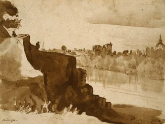 Vista do Tibre em Roma