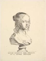 Henriette-Anne da Inglaterra, Duquesa de Orleans.