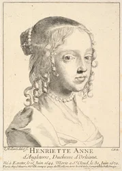 Henriette-Anne da Inglaterra, Duquesa de Orleans.