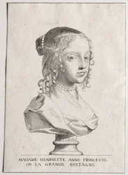 Henriette-Marie d&39;Angleterre, duquesa d&39;Orleans.