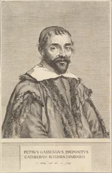 Pierre Gassendi, ca. 1637 ou 1638.