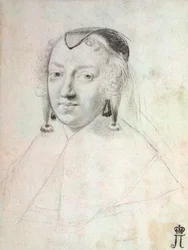 Retrato de Ana da Áustria 1601-1666, antes de 1643.