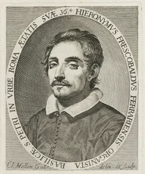 Retrato do compositor Girolamo Frescobaldi 1583-1643, 1634