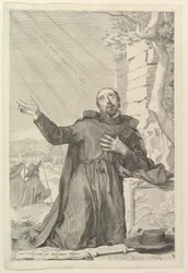 Santo Inácio em êxtase.