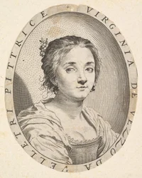 Virginia da Vezzo, esposa de Simon Vouet, 1626.