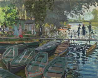 Banhistas em La Grenouillere