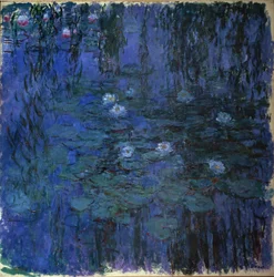 Blue Waterlily (óleo sobre tela, c.1916-19)