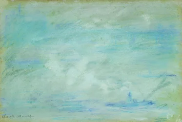 Barco no Tamisa, efeito de neblina; Barco no Tamisa, efeito de névoa, 1901