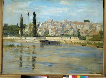 Carreiras. Saint-Denis. Pintura de Claude Monet (1840-1926)