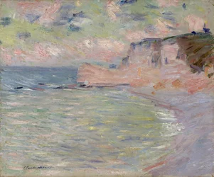 Falésias e a Porte d&39;Amont, Morning Effect, 1885
