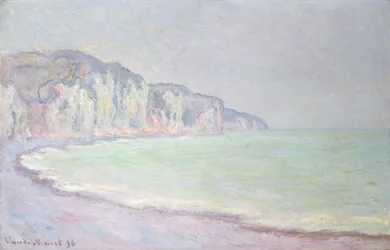 Penhascos em Pourville, 1896