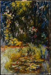 Canto de um lago com nenúfares, 1918