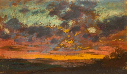 Pôr do sol, c. 1868