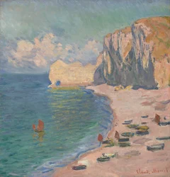 Étretat: a praia e a Falaise d