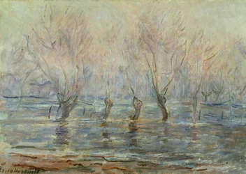 Inundações em Giverny; L "Inondation a Giverny, c.1896