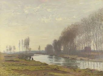 Rio Sena em Argenteuil (Petit Bras de la Seine, Argenteuil). 1872