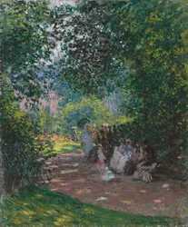 Em Monceau Park, 1878