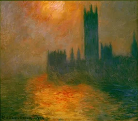 Parlamento, pôr do sol (Das Parlament, Sonnenunter