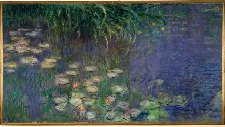 Les Nympheas (óleo sobre tela)