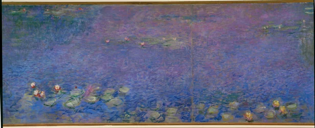 Les Nympheas: matin (óleo sobre tela)