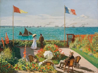 O terraço de Sainte-Adresse 1840-1926.