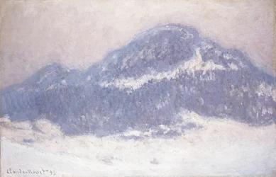 Mont Kolsaas, tempo enevoado, 1895