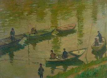 Pescadores no Sena em Poissy Pescadores no Sena em Poissy, 1882.