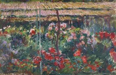 Jardim de peónias, 1887