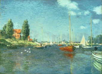 Barcos Vermelhos, Argenteuil, 1875