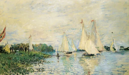 Regata em Argenteuil, 1874