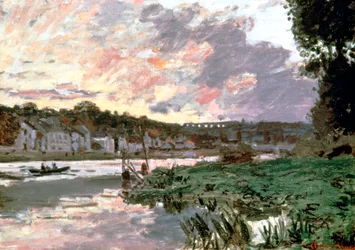 Rio Sena em Bougival, c1870