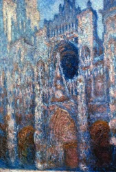 Catedral de Rouen, luz solar, 1894