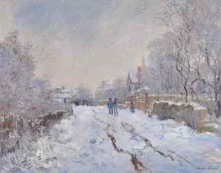 Neve em Argenteuil. 1875