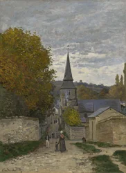 Rua em Sainte-Adresse, 1867