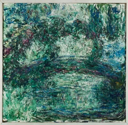 A ponte japonesa em Giverny (óleo sobre tela)