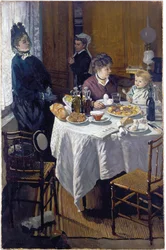 O almoço