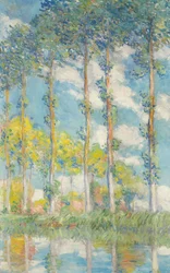 Os choupos, 1891
