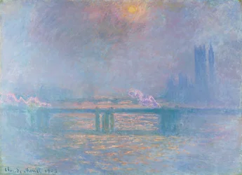 O Tamisa com Charing Cross Bridge