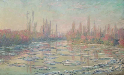 O degelo no Sena, perto de Vétheuil, 1880