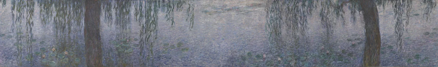 Os nenúfares - manhã clara com salgueiros, 1914-1926