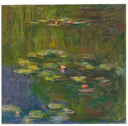 A lagoa do lírio de água, 1919