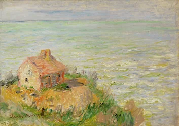 A cabina dos funcionários aduaneiros, tarde (óleo sobre tela)