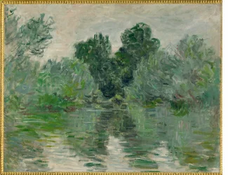 Un bras de la Seine (óleo sobre tela)