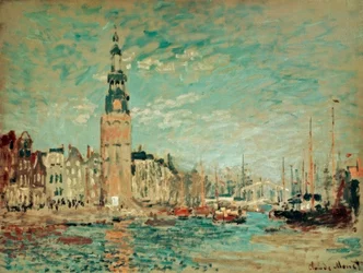 Vista da Torre Montalban, Amsterdã