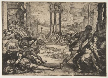 Um Massacre do Triunvirato, ca. 1624