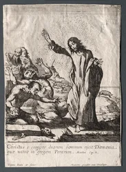 Os milagres de Jesus Cristo: Cristo libertando os possuídos.