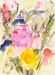 Rosas, 2006, (aguarela sobre papel)