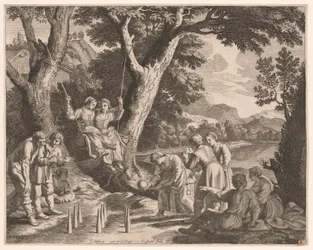 Um jogo de Boule, Prato 9 de Pastorales