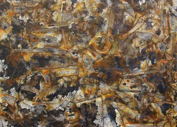 Camadas de pátina abstratas