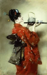 A Senhora Japonesa; O japonês